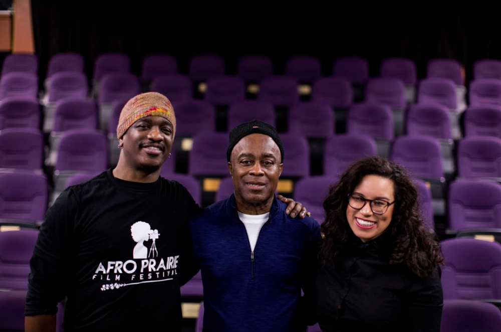 Ben Williams. Charles Burnett and Alexa Joy (Photo by Travis Ross | 2018)